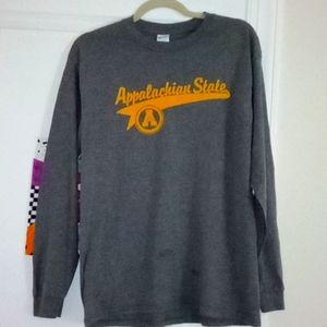 Appalachian state gray t-shirt